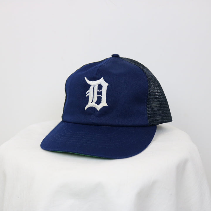 Vintage 80's Detroit Tigers MLB Trucker Hat - OS-NEWLIFE Clothing