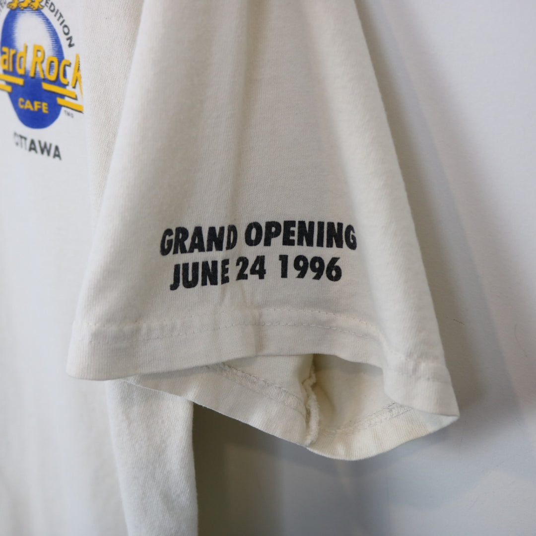 Vintage 1992 Hard Rock Cafe Ottawa Tee - M-NEWLIFE Clothing