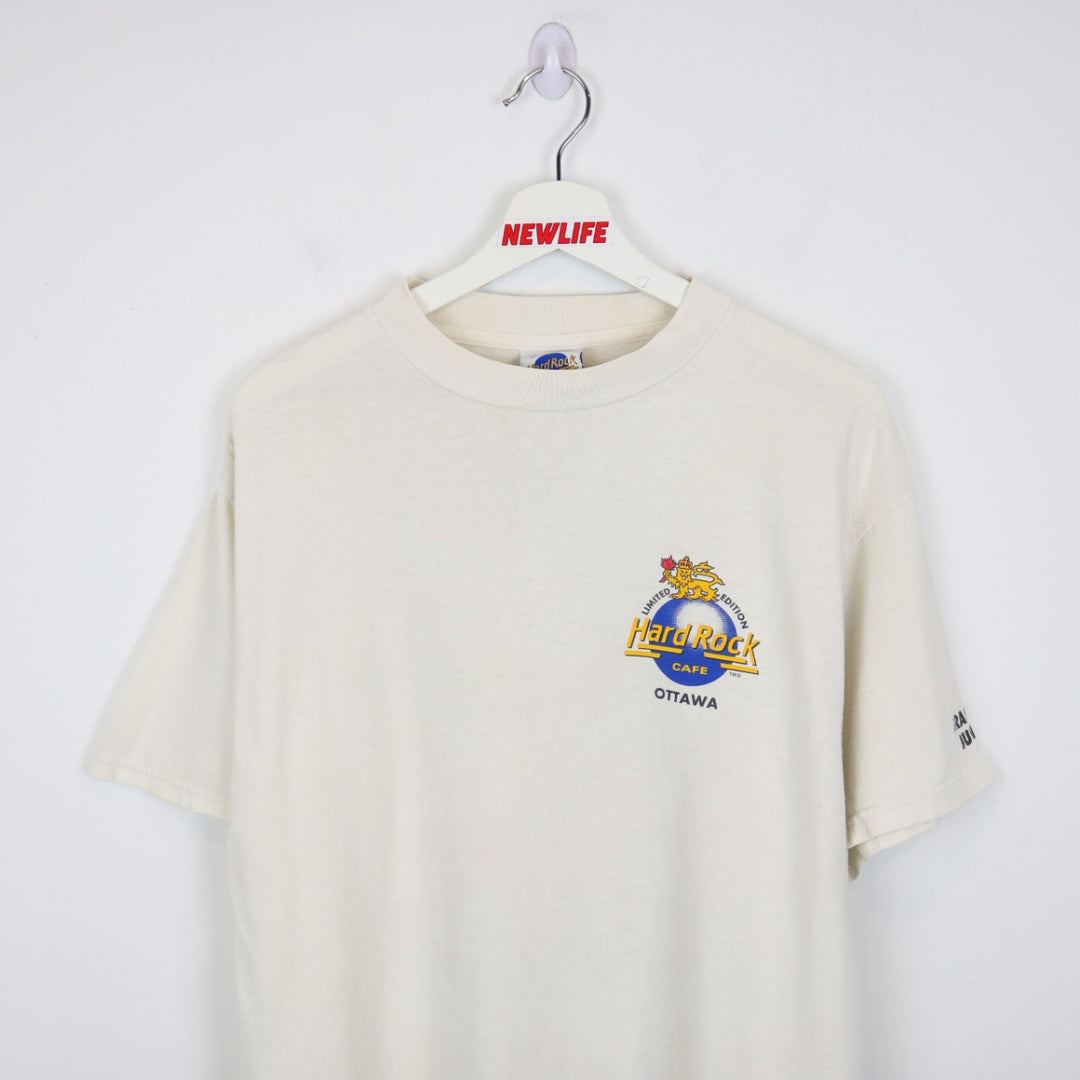 Vintage 1992 Hard Rock Cafe Ottawa Tee - M-NEWLIFE Clothing