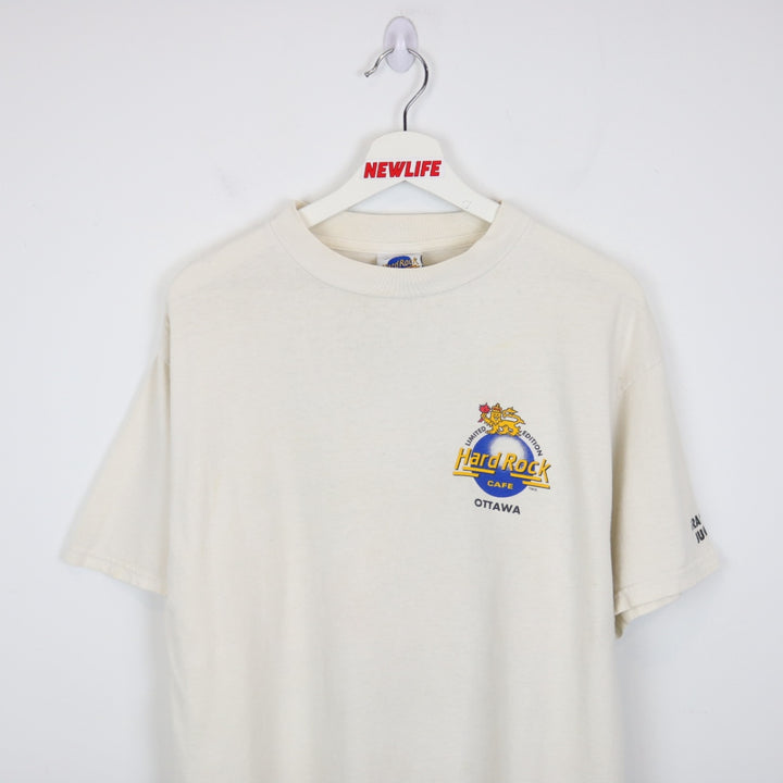 Vintage 1992 Hard Rock Cafe Ottawa Tee - M-NEWLIFE Clothing