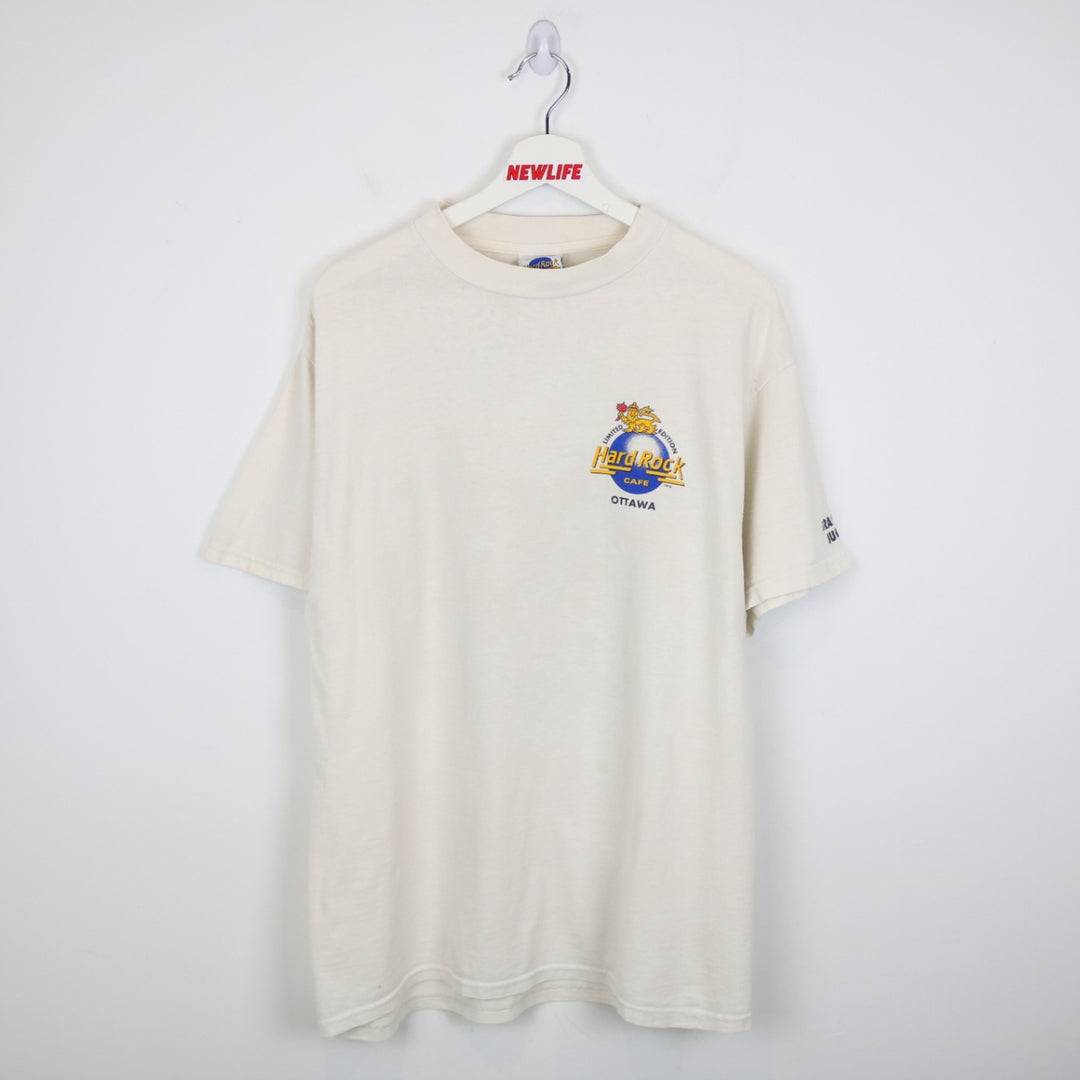 Vintage 1992 Hard Rock Cafe Ottawa Tee - M-NEWLIFE Clothing