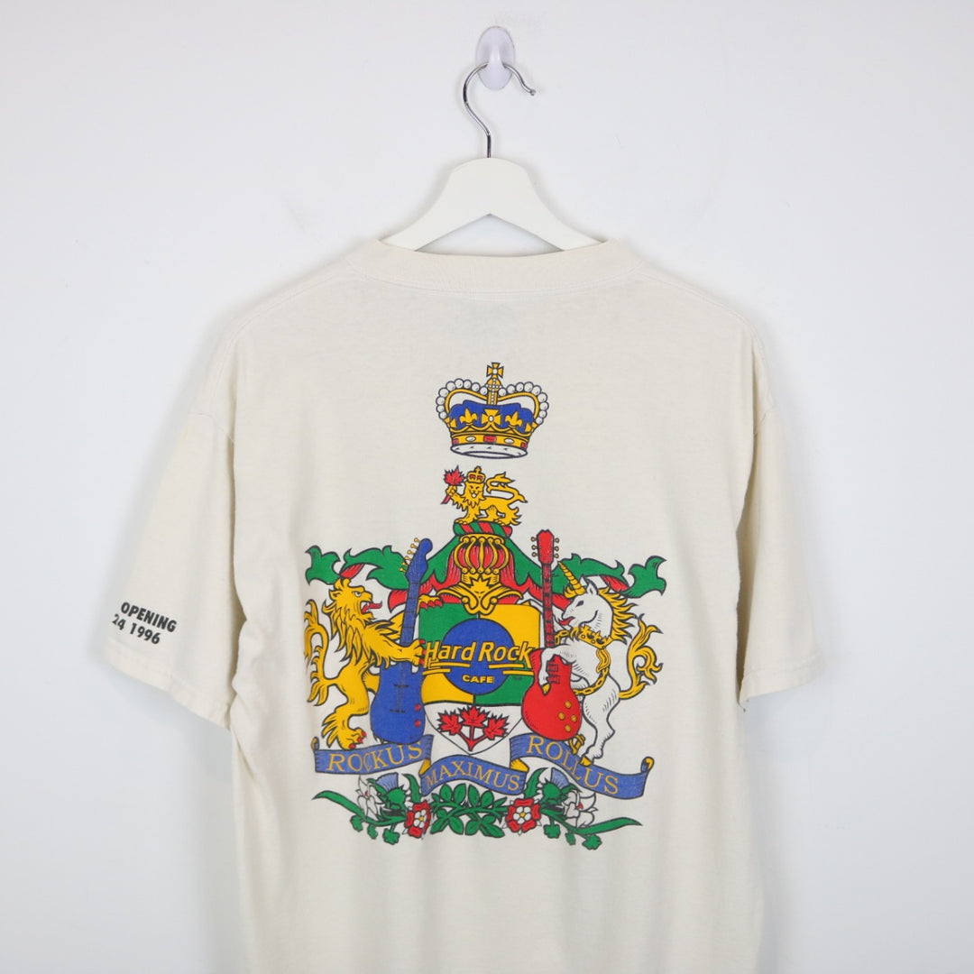 Vintage 1992 Hard Rock Cafe Ottawa Tee - M-NEWLIFE Clothing