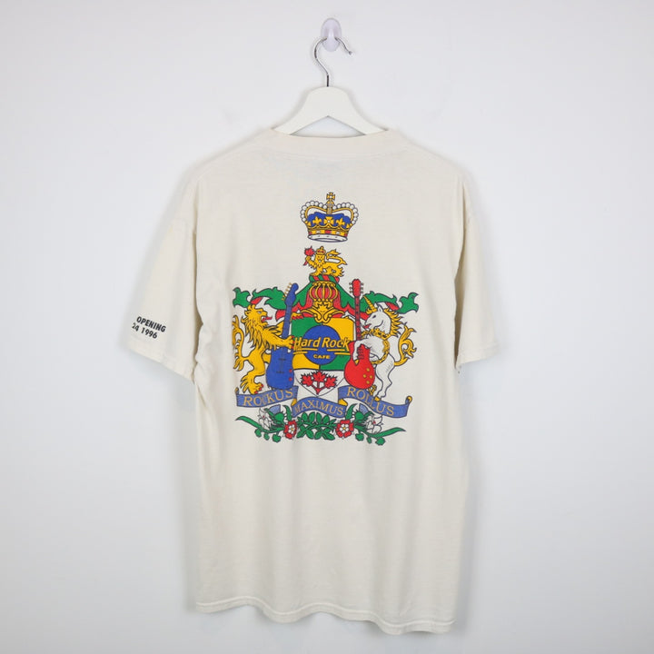 Vintage 1992 Hard Rock Cafe Ottawa Tee - M-NEWLIFE Clothing