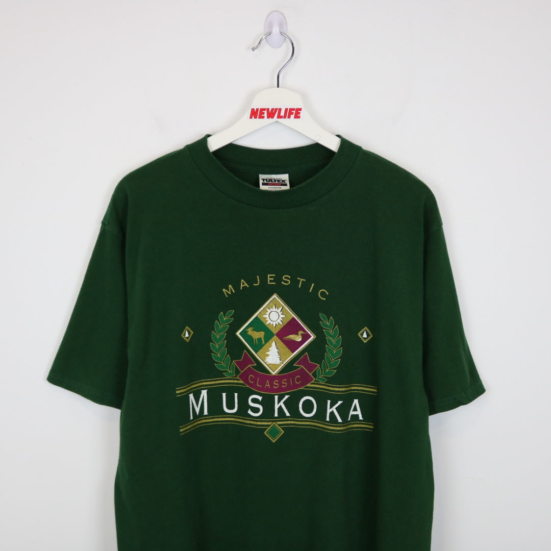 Vintage 90's Muskoka Ontario Tee - L-NEWLIFE Clothing