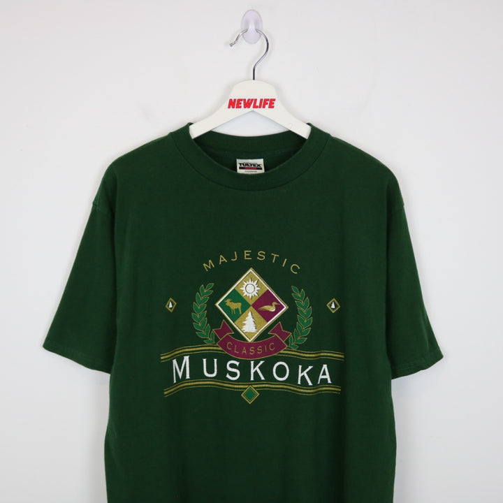 Vintage 90's Muskoka Ontario Tee - L-NEWLIFE Clothing