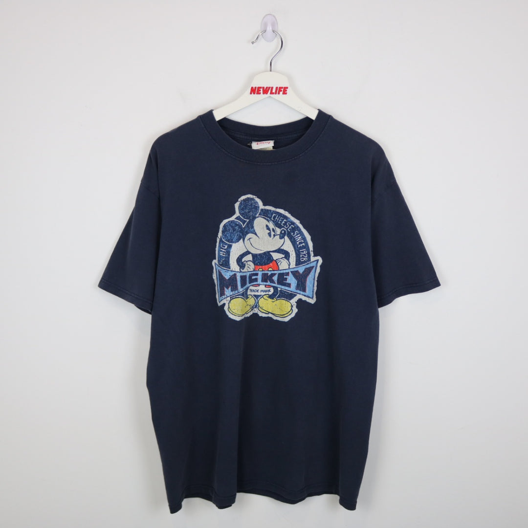 Vintage 90's Disney Mickey Mouse Tee - L-NEWLIFE Clothing
