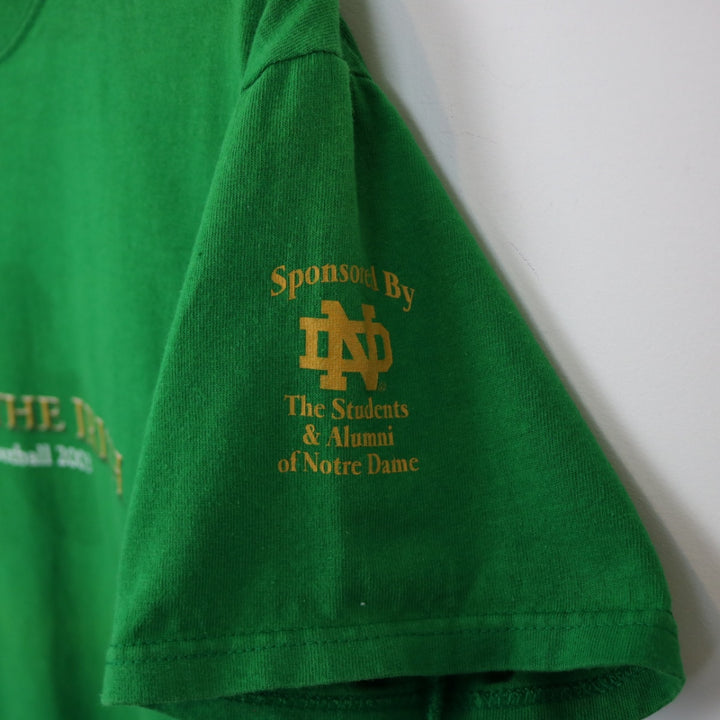 Vintage 2003 University of Notre Dame Football Tee - S-NEWLIFE Clothing