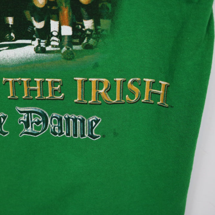 Vintage 2003 University of Notre Dame Football Tee - S-NEWLIFE Clothing