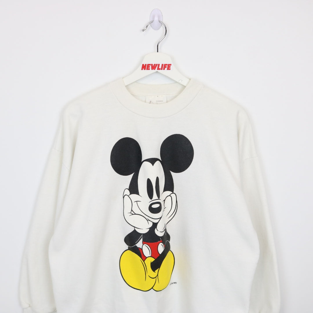 Vintage 80's Disney Mickey Mouse Crewneck - M-NEWLIFE Clothing