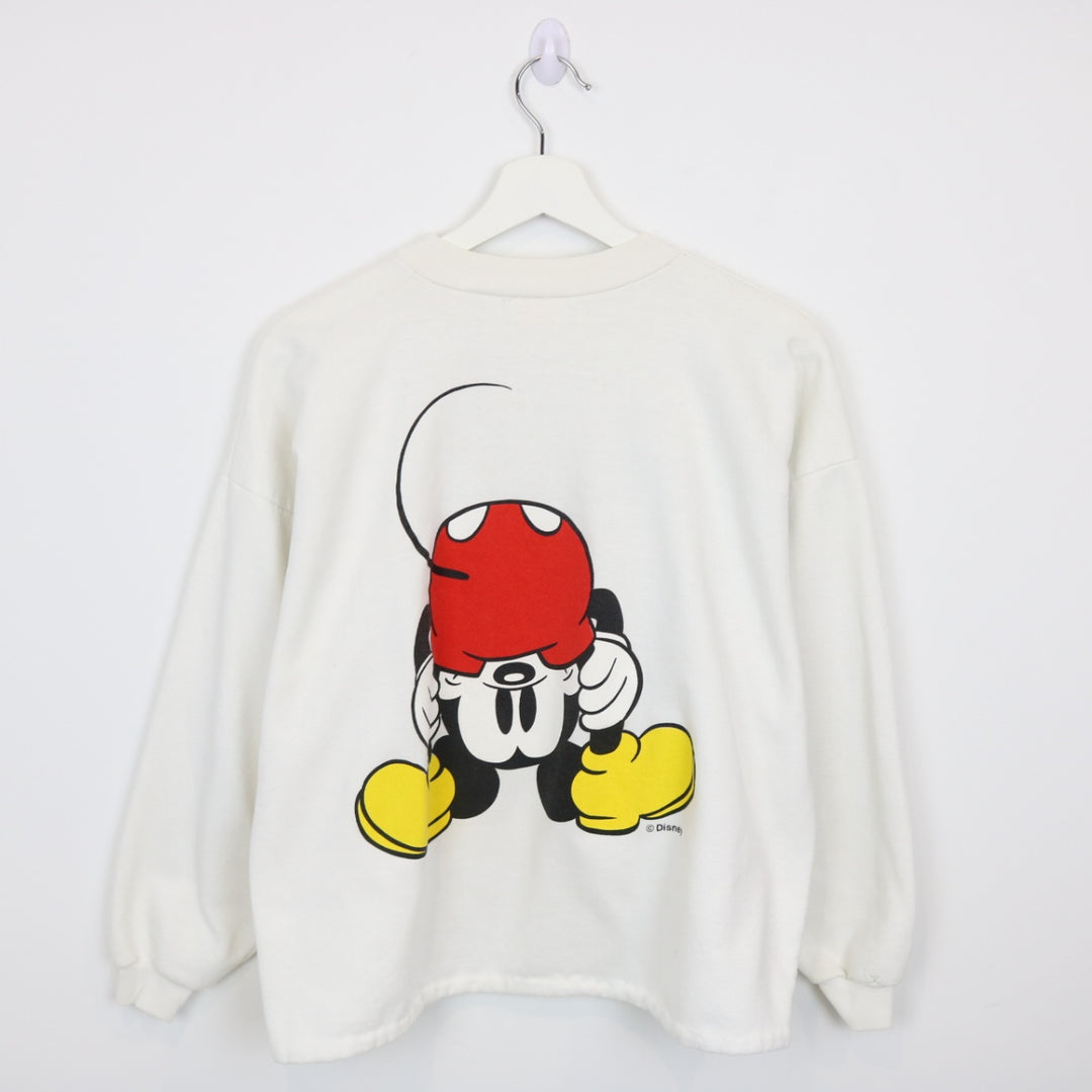 Vintage 80's Disney Mickey Mouse Crewneck - M-NEWLIFE Clothing