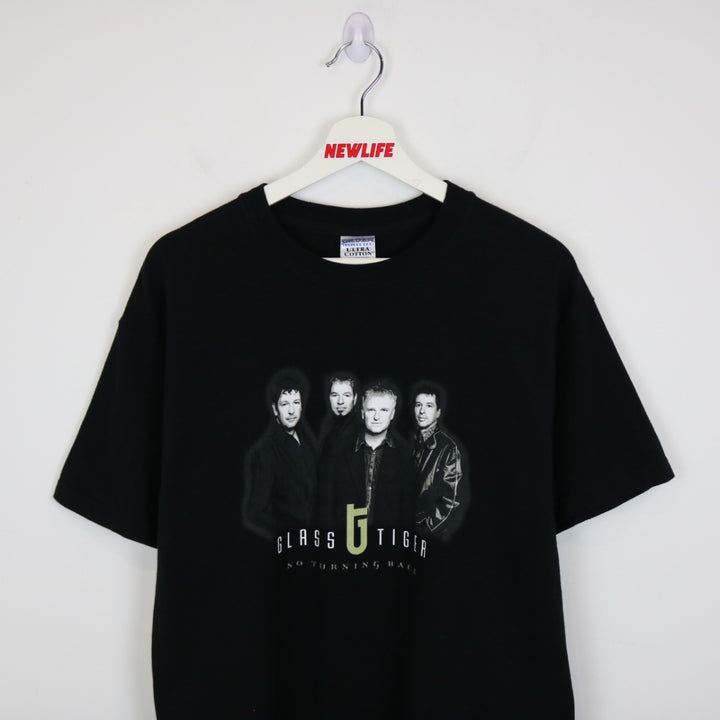 Vintage 2005 Glass Tiger No Turning Back World Tour Tee - M-NEWLIFE Clothing