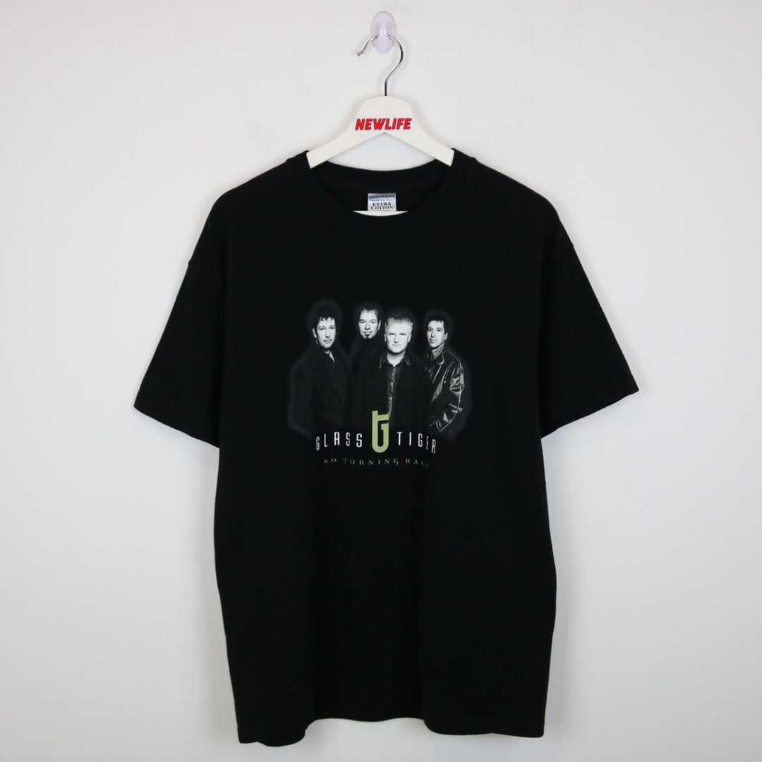 Vintage 2005 Glass Tiger No Turning Back World Tour Tee - M-NEWLIFE Clothing