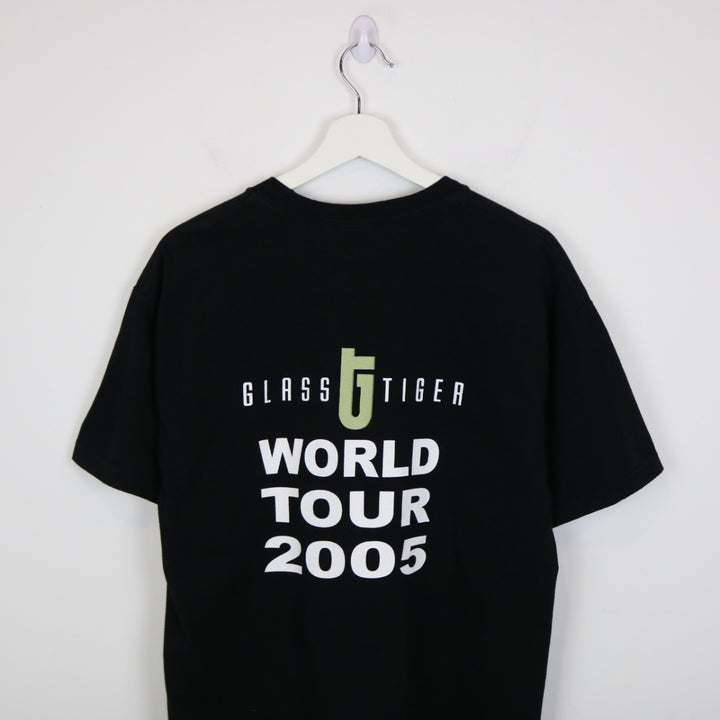 Vintage 2005 Glass Tiger No Turning Back World Tour Tee - M-NEWLIFE Clothing