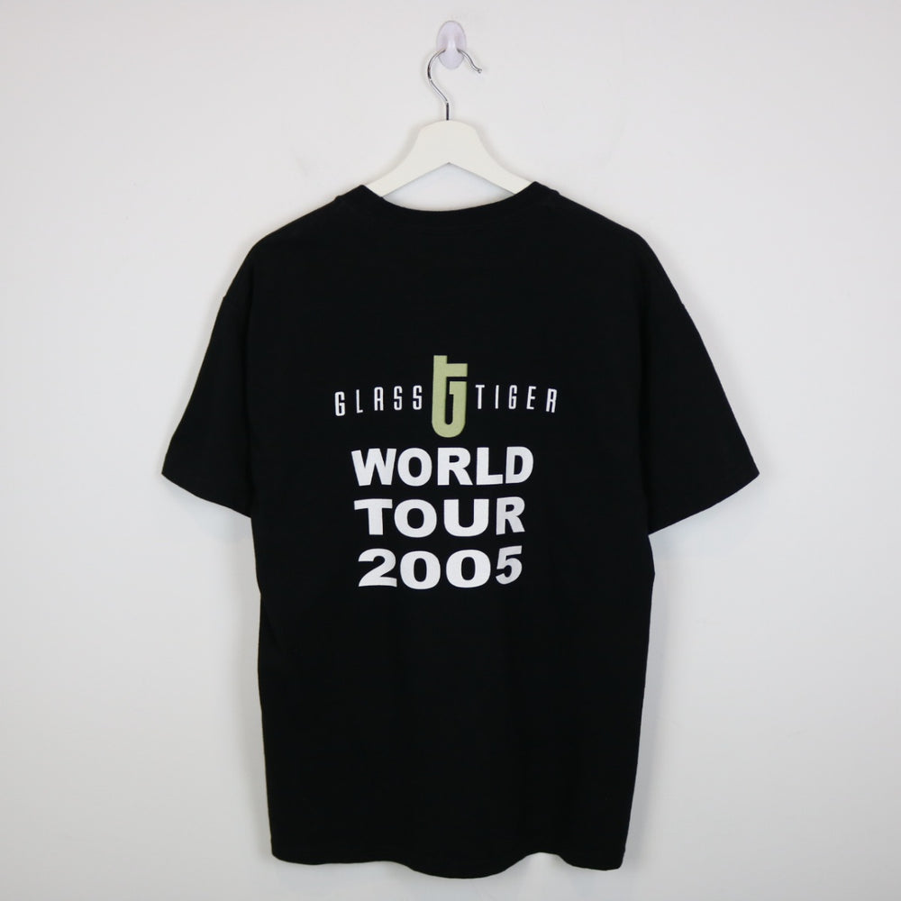 Vintage 2005 Glass Tiger No Turning Back World Tour Tee - M-NEWLIFE Clothing