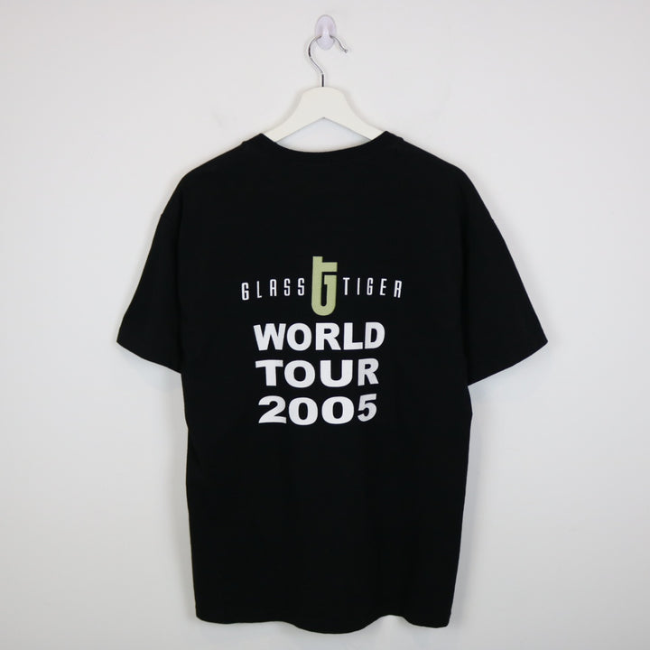 Vintage 2005 Glass Tiger No Turning Back World Tour Tee - M-NEWLIFE Clothing