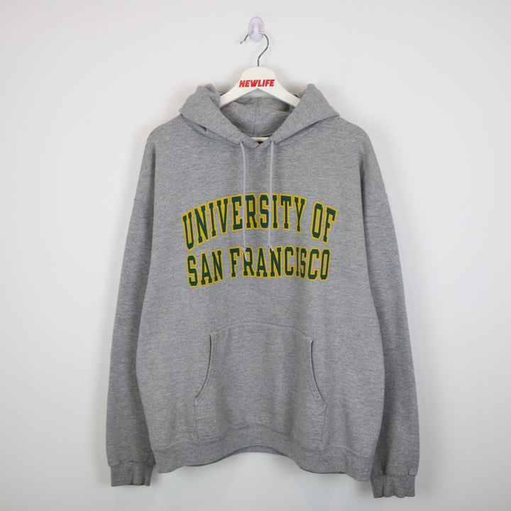 Vintage 00's University of San Francisco Champion Hoodie - XL-NEWLIFE Clothing