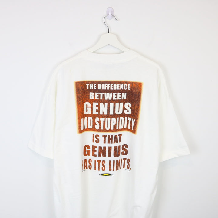 Vintage NWT 2003 Xtreme Genius and Stupidity Tee - XL-NEWLIFE Clothing