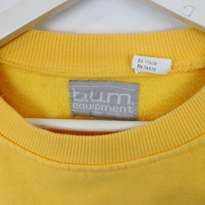 Vintage 1990 BUM Equipment Crewneck - M-NEWLIFE Clothing