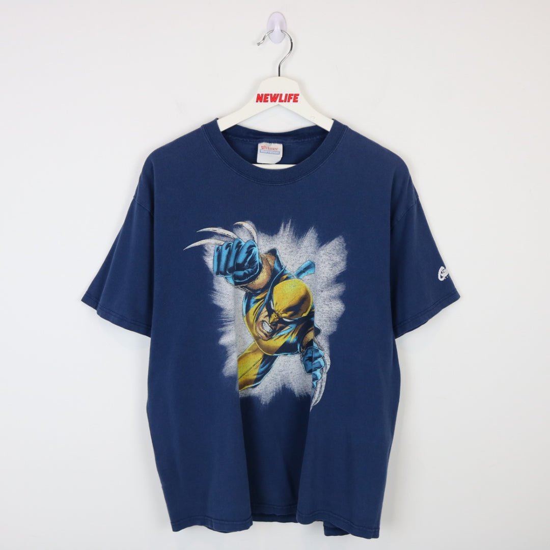 Vintage 2004 Marvel Wolverine Tee - L-NEWLIFE Clothing