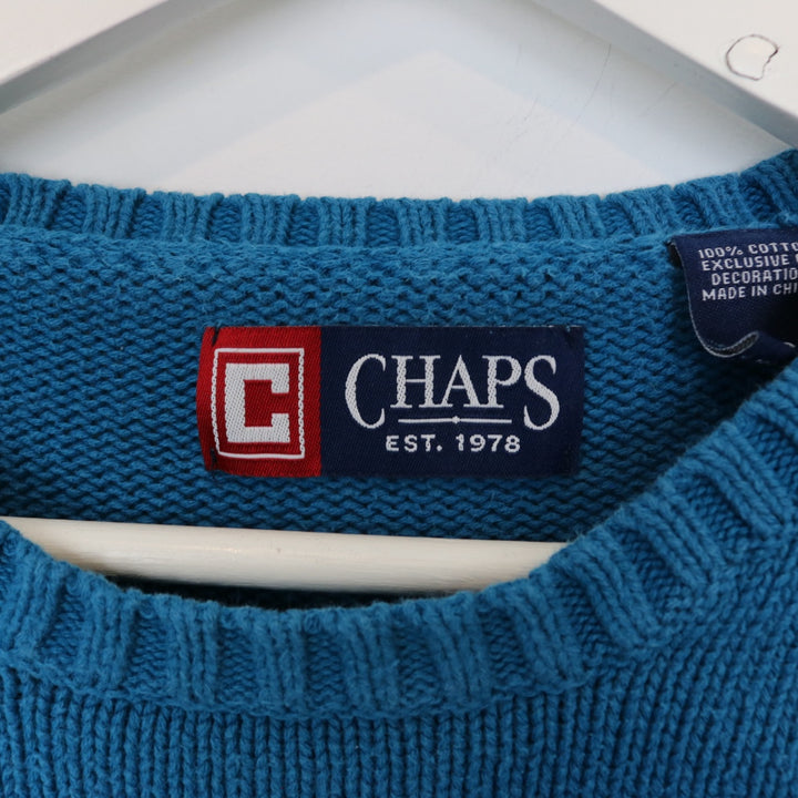 Vintage 90's Chaps Knit Sweater - M-NEWLIFE Clothing