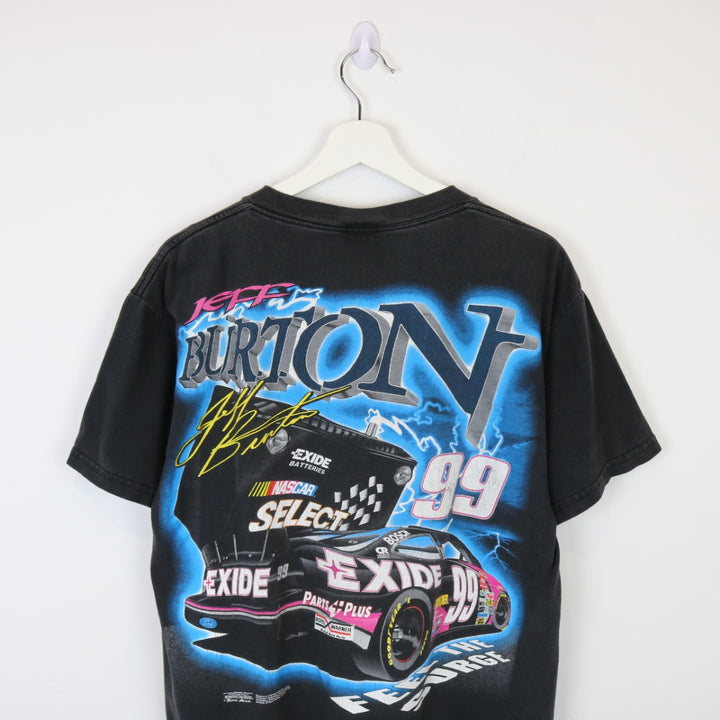 VIntage 1999 Jeff Burton Super Charged Nascar Racing Tee - L-NEWLIFE Clothing