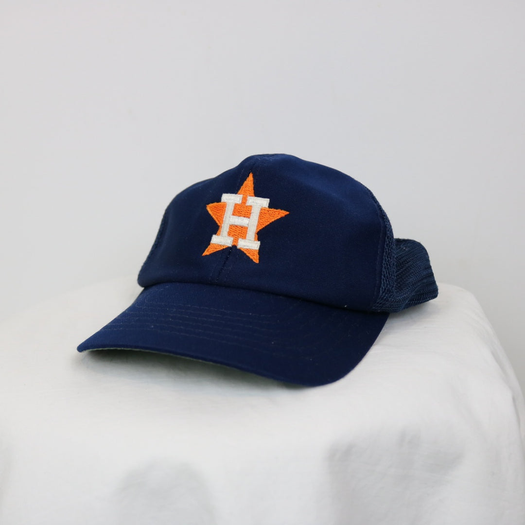 Vintage 80's Houston Astros Trucker Hat - OS-NEWLIFE Clothing