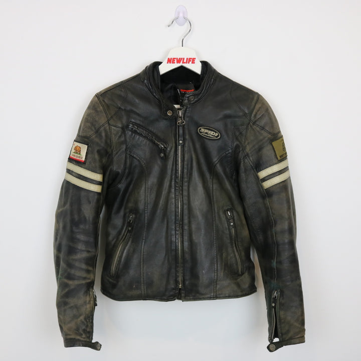 Spidi Leather Biker Jacket - S-NEWLIFE Clothing