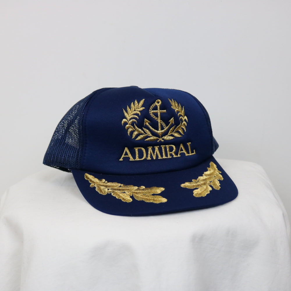 Vintage 80's Admiral Trucker Hat - OS-NEWLIFE Clothing