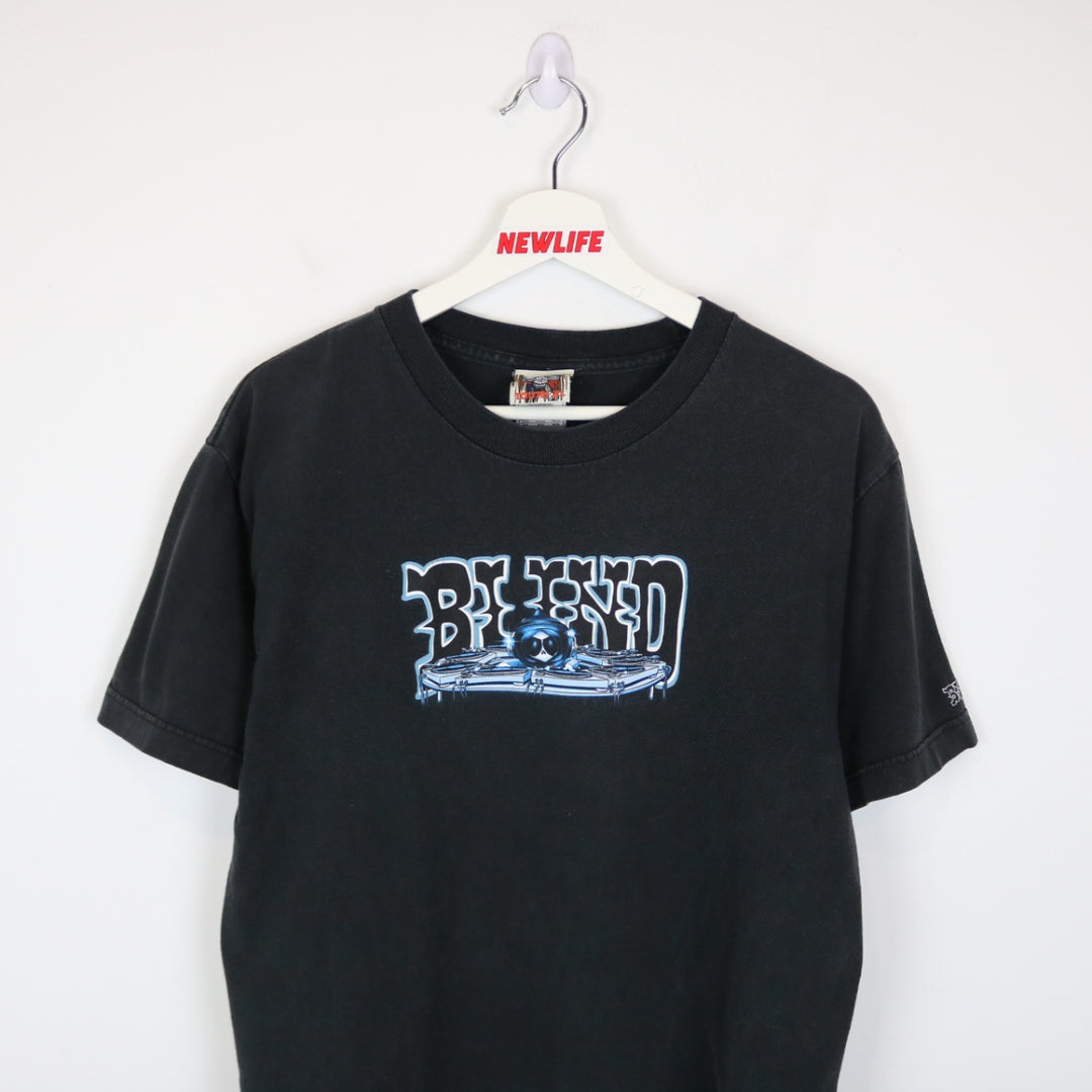 Vintage 00's Blind Skateboarding DJ Tee - S-NEWLIFE Clothing