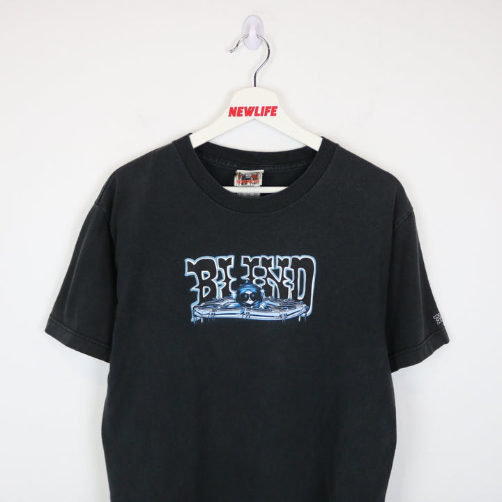 Vintage 00's Blind Skateboarding DJ Tee - S-NEWLIFE Clothing