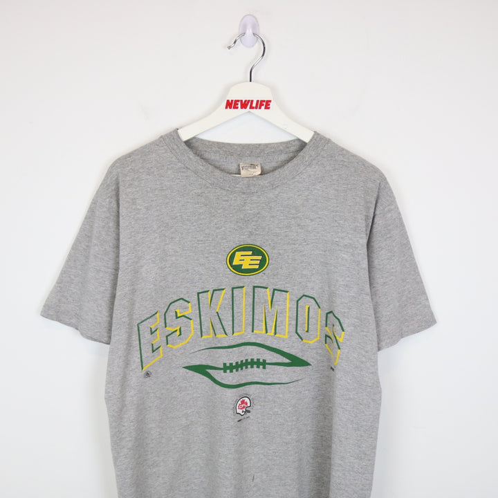 Vintage 90's Edmonton Elks Football Tee - M-NEWLIFE Clothing