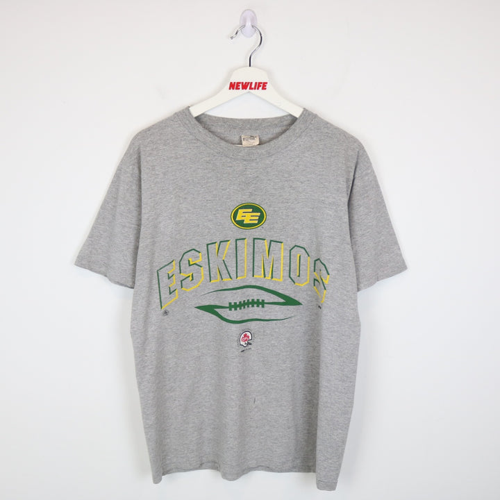 Vintage 90's Edmonton Elks Football Tee - M-NEWLIFE Clothing