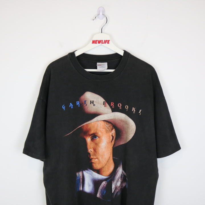 Vintage 1996 Garth Brooks Fresh Horses Tour Tee - XXL-NEWLIFE Clothing
