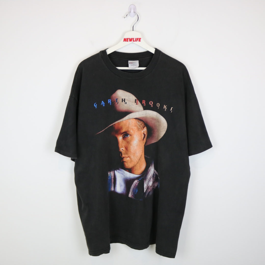 Vintage 1996 Garth Brooks Fresh Horses Tour Tee - XXL-NEWLIFE Clothing