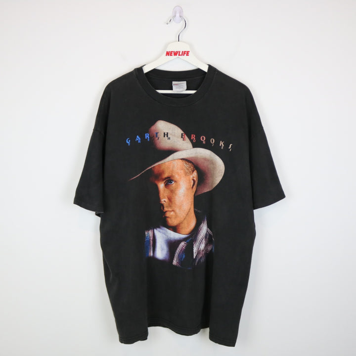 Vintage 1996 Garth Brooks Fresh Horses Tour Tee - XXL-NEWLIFE Clothing