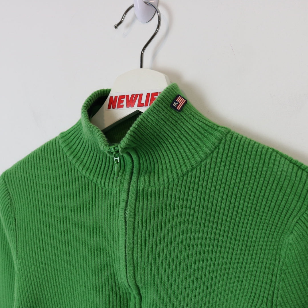 Vintage 90's Polo Ralph Lauren Quarter Zip Sweater - L-NEWLIFE Clothing