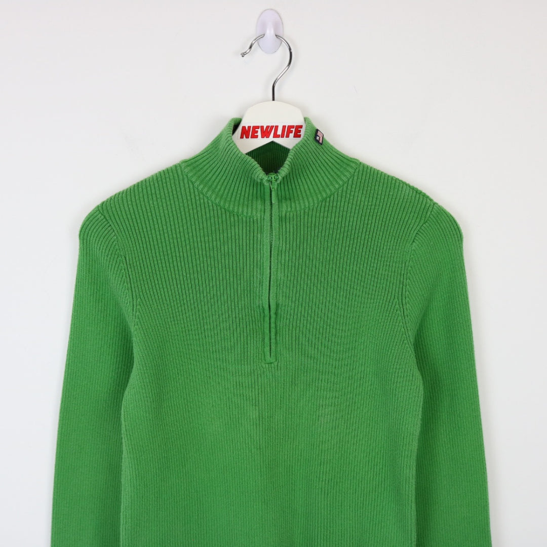 Vintage 90's Polo Ralph Lauren Quarter Zip Sweater - L-NEWLIFE Clothing