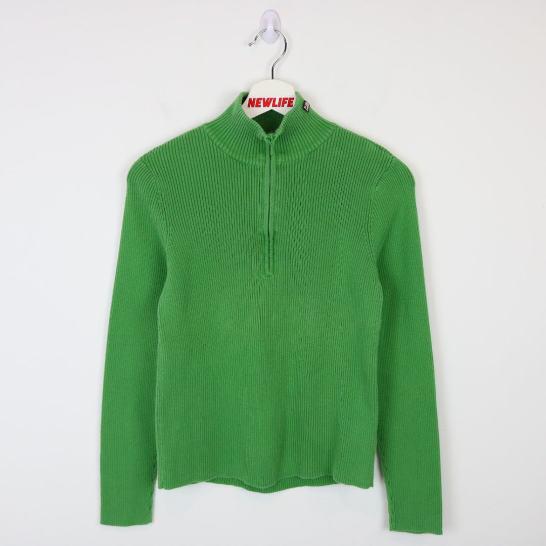 Vintage 90's Polo Ralph Lauren Quarter Zip Sweater - L-NEWLIFE Clothing