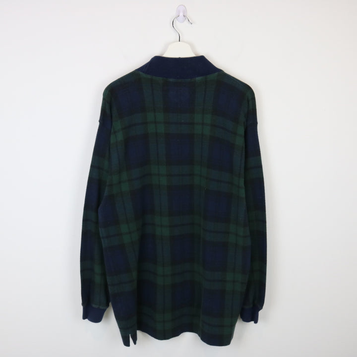 Vintage 90's Tommy Hilfiger Plaid Long Sleeve - L-NEWLIFE Clothing