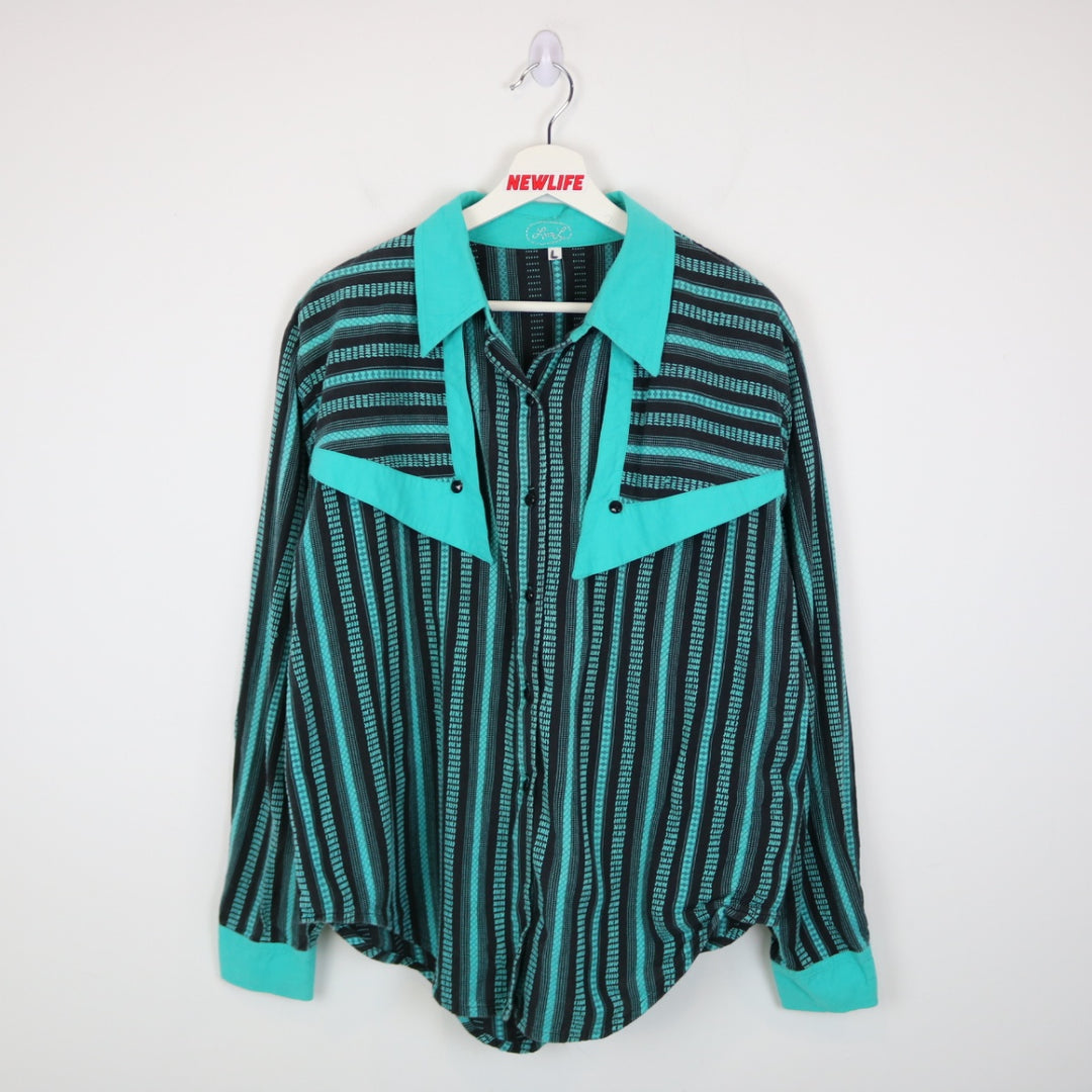 Vintage 90's Western Button Up - XL-NEWLIFE Clothing