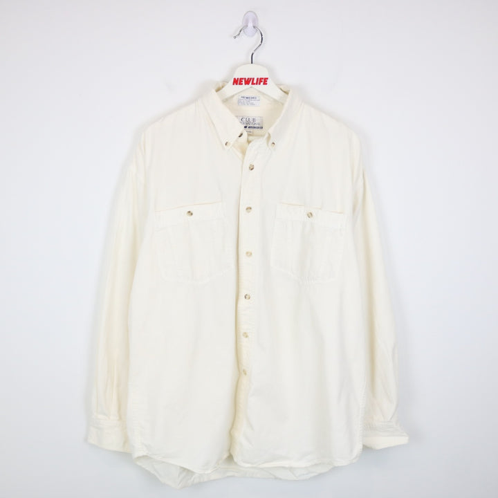 Vintage 90's Club International Long Sleeve Button Up - XL-NEWLIFE Clothing