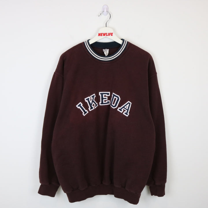 Vintage 90's Ikeda Crewneck - L-NEWLIFE Clothing