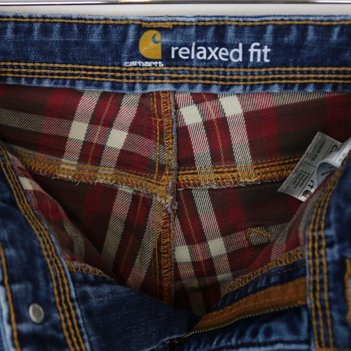 Carhartt Flannel Lined Denim Work Jeans - 32"-NEWLIFE Clothing