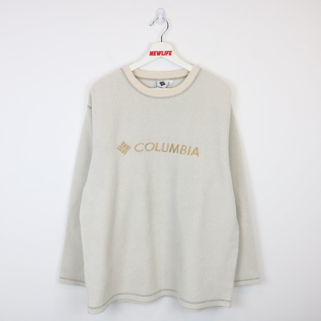 Vintage 90's Columbia Fleece Crewneck - L-NEWLIFE Clothing