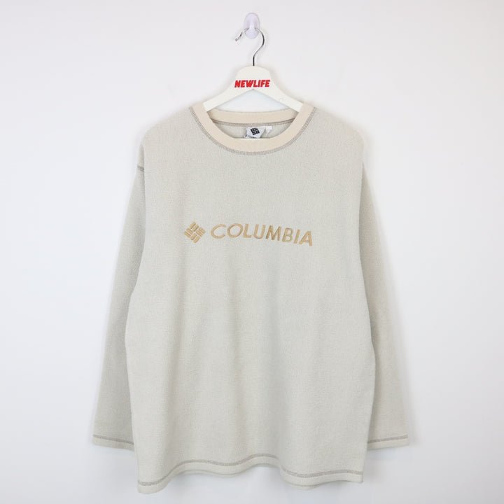 Vintage 90's Columbia Fleece Crewneck - L-NEWLIFE Clothing