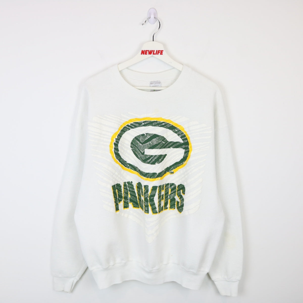 Vintage 90's Green Bay Packers Crewneck - L – NEWLIFE