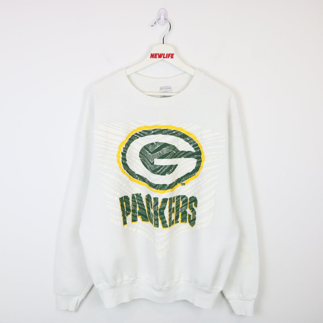 Vintage 90's Green Bay Packers Crewneck - L-NEWLIFE Clothing