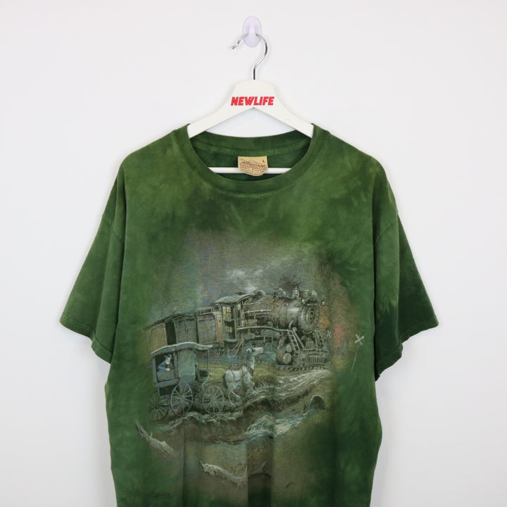 Vintage 2004 The Mountain Train Nature Tee - L-NEWLIFE Clothing