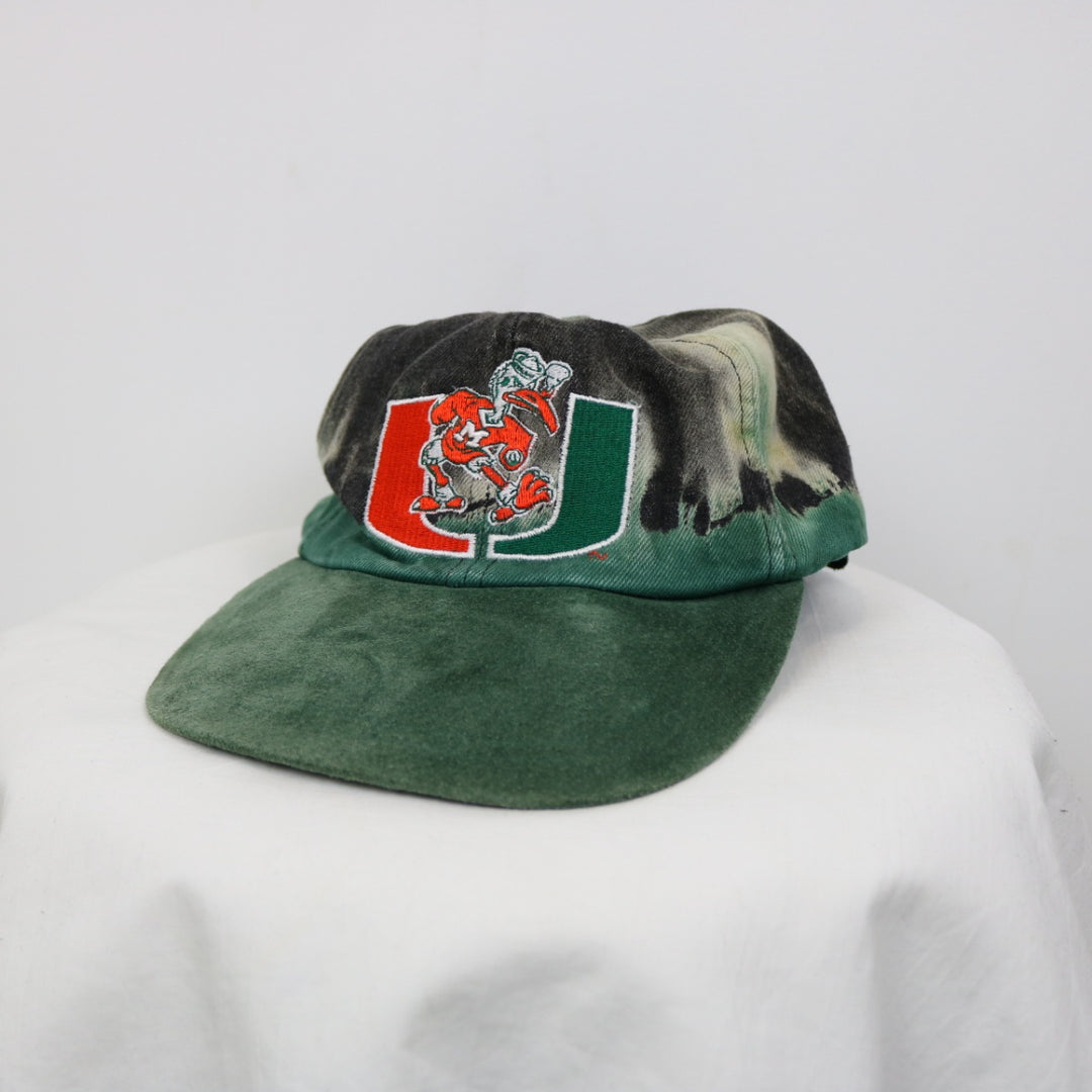 Vintage 90's University of Miami Hurricanes Hat - OS-NEWLIFE Clothing