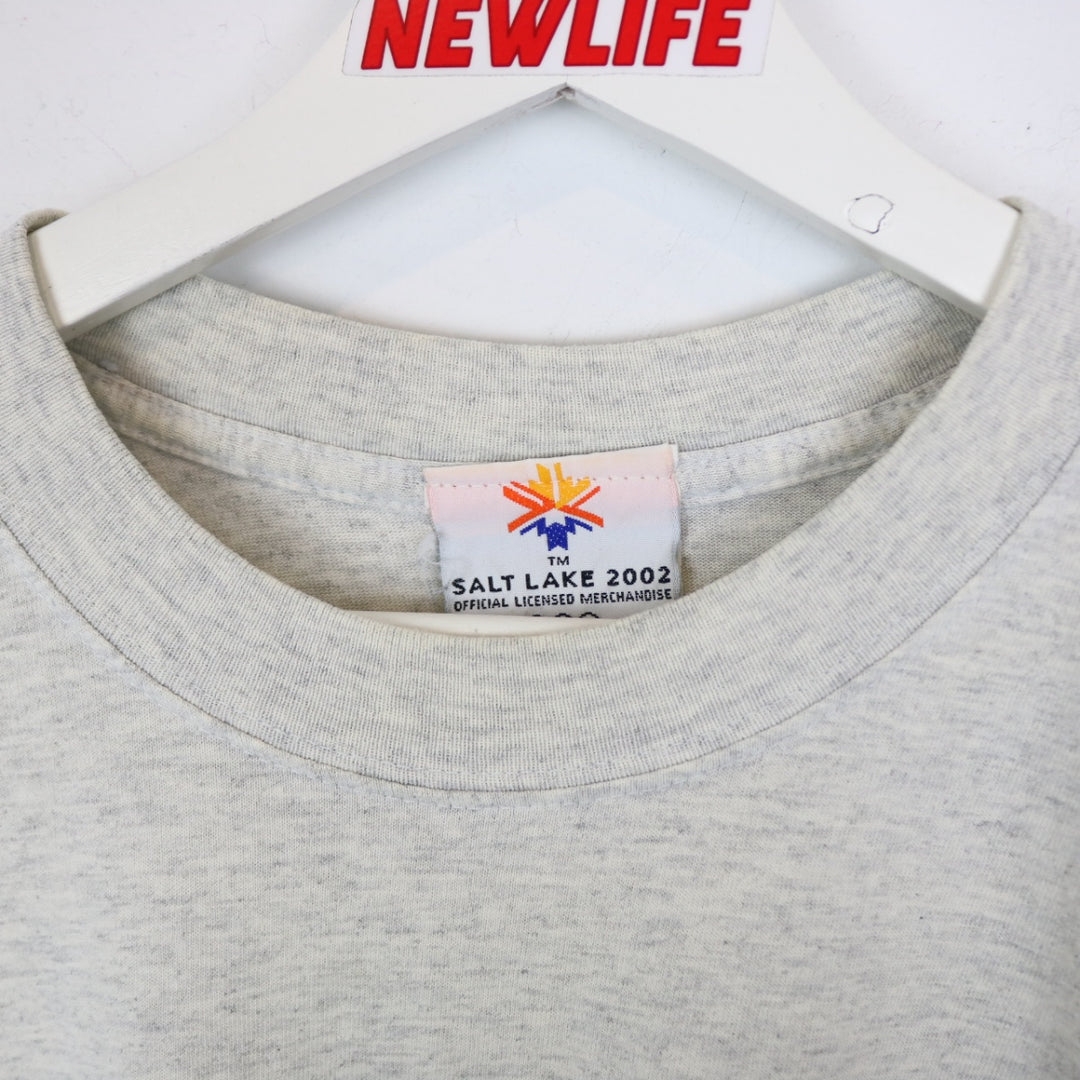 Vintage 2002 Olympic Winter Games Salt Lake Tee - L-NEWLIFE Clothing